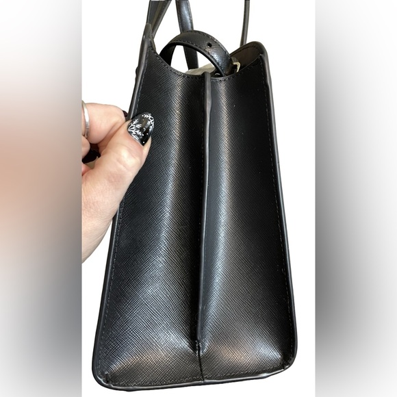 Kate Spade Black Saffiano Leather Perry Medium Satchel NWT - Picture 12 of 13